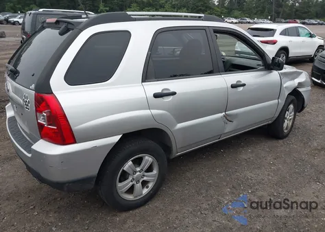 2010 Kia Sportage Lx from USA, damaged, VIN KNDKG3A49A7691982